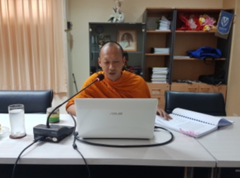 บรรยากาศการสอบป้องกันการค้นคว้าอิสระ
ของพระปลัดศุภกร เพชรศรีชาติ