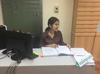 ภาพบรรยากาศการสอบวิทยานิพนธ์
ของนางสาวธนันกาญจน์ สมทรัพย์