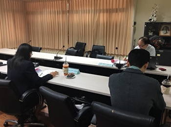 ภาพการสอบป้องกันวิทยานิพนธ์ วันที่ 2
เมษายน 2561 ของ คุณจักรพันธ์ พงษ์เภตรา