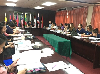 บัณฑิตวิทยาลัยประชุมบุคลากรสายสนับสนุนวิชาการ
ครั้งที่ 3/2561