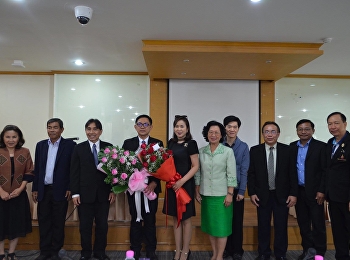 บรรยากาศการสอบเค้าโครงวิทยานิพนธ์ ของ
คุณชัชวาล ดวงบุปผา