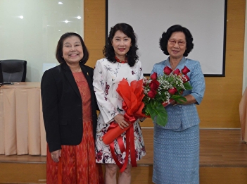 บรรยากาศการสอบป้องกันวิทยานิพนธ์ ของ
คุณนันทพร ดำรงพงศ์
