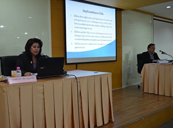 บรรยากาศการสอบเค้าโครงวิทยานิพนธ์ ของ
คุณภัทรินทร์ ลือกาญจนวนิช