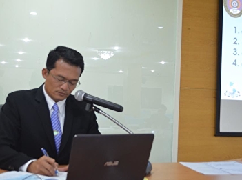 บรรยากาศการสอบ ของคุณธนวัฒน์ พรหมจินดา