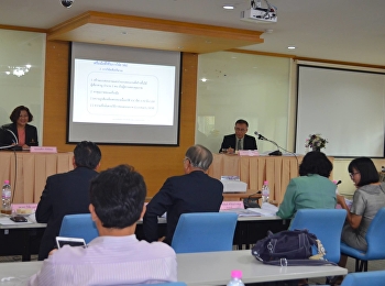 ภาพบรรยากาศการสอบเค้าโครงของ