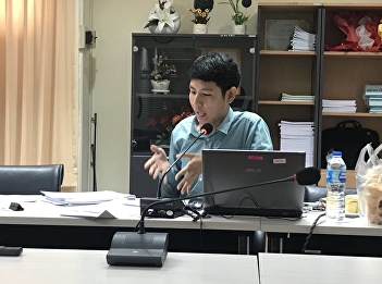 สอบป้องกันวิทยานิพนธ์
ของหลักสูตรบริหารธุรกิจมหาบัณฑิต
สาขาวิชาบริหารธุรกิจ จำนวน 3 คน ได้แก่
1.นายทะนงศักดิ์ ปิ่นเกล้า. 2.นางสาวนาคยา
สิงหาด และ 3.นายจิรพัฒน์ จรัสวิภาวี