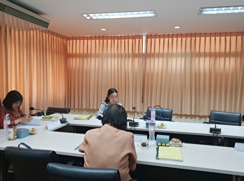 นักศึกษาสาขาวิชาการแพทย์แผนไทยประยุกต์สอบเค้าโครงวิทยานิพนธ์