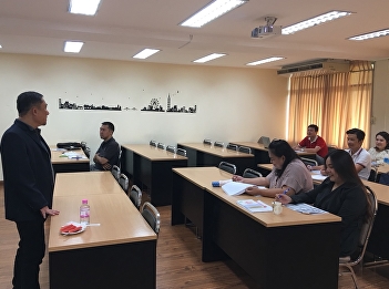 บรรยากาศการเรียนการสอน วันที่ 6 ตุลาคม
2561 หลักสูตรบริหารธุรกิจดุษฎีบัณฑิต
(D.B.A.)