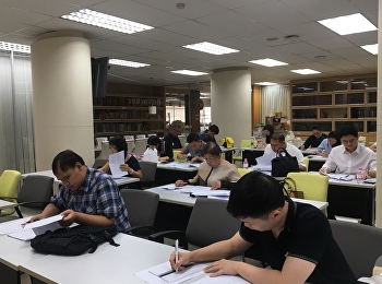 a lecture on Master of Arts in
Development Administration for the
students in the  program