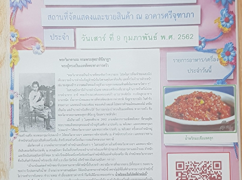 มารยาทงามตามวิถีชาววัง ประจำเดือนมีนาคม
2562 น้ำพริกมะเขือเทศสุก