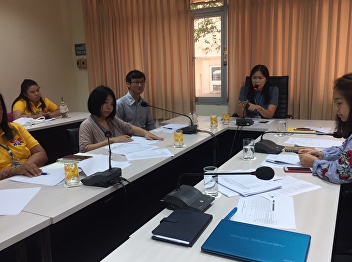 The meeting of the Graduate School’s
Staff members