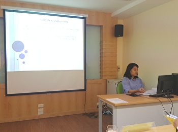 ภาพบรรยากาศการสอบเค้าโครงวิทยานิพนธ์ ของ
กาญจนา ศิริพานิช