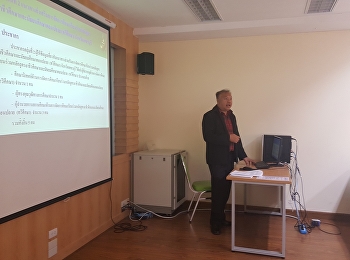 ภาพบรรยากาศการสอบเค้าโครงวิทยานิพนธ์ ของ
คุณชัยชาญ แก้วชิงดวง