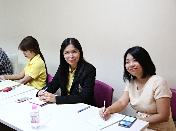 Dean of Graduate School, Deputy Dean for
Academic Affairs and Deputy Dean for
Planning and Quality Assurance attend a
meeting on research cooperation and
innovation in science