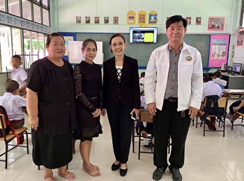 อาจารย์สาขาวิชาการออกแบบการเรียนการสอน
ออกนิเทศนักศึกษาในหลักสูตร