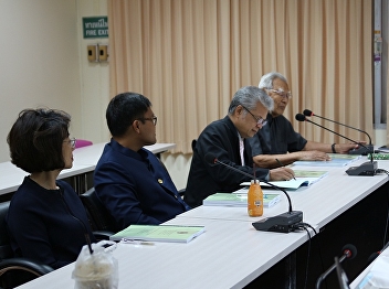 Deputy Dean of Planning and Quality
Assurance, Graduate School, is chairman
for opening of internal quality
assessment 2018