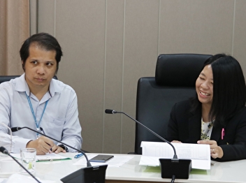 The Graduate School representatives
attended the committee meeting to
consider and screen the budget
allocation for driving the university
strategic direction.