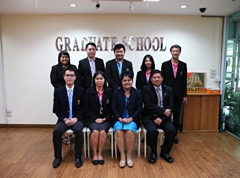 Graduate School has been assessed for
internal quality education in faculty
level for the academic year 2018.