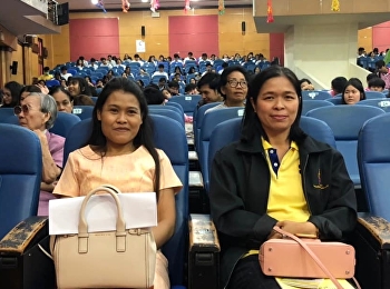 Dean of Graduate School participated in
the Mahachat Chalermprakiet's