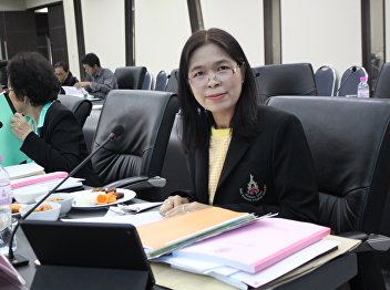 Dean of Graduate School attends the
Academic Council Meeting No. 1/2020