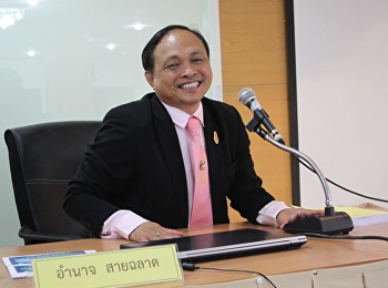 บรรยากาศการสอบป้องกันวิทยานิพนธ์
ของคุณอำนาจ สายฉลาด