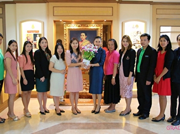 บัณฑิตวิทยาลัยเข้าอวยพรเนื่องในวันคล้ายวันเกิด
รศ.ดร.ชุติกาญจน์ ศรีวิบูลย์