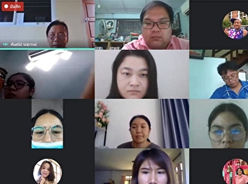 Asst. Prof. Dr. Sansanee Jasuwan's
online teaching  class for course Ethics
and Professionalism of Educational
Administrators.