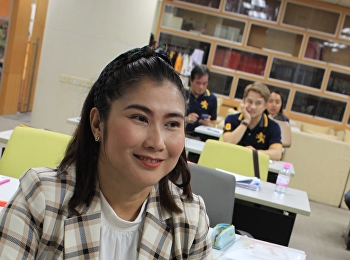 Online teaching class for Master of Arts
Program in Development Administration