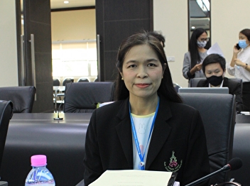Dean of Graduate School attend the
Academic Council Meeting No. 8/2020