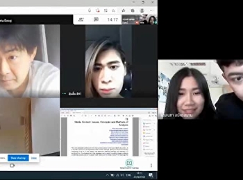 Teaching Class for Innovation in Public
and Private Communication. Topic Theory
of Communication: Message and Meaning