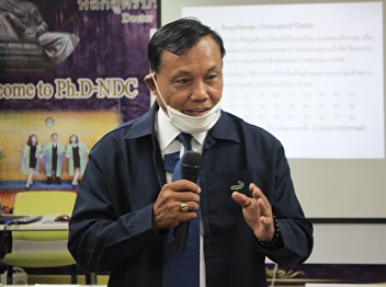 Teaching Class for Students in Master of
Arts Program in Development
Administration