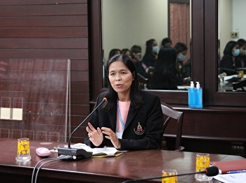 Graduate School meeting, all staff of
support of the Graduate School No.
1/2021