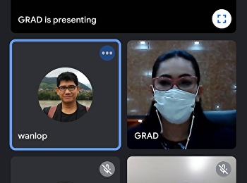 ประชุมคณะกรรมการอำนวยการบัณฑิตวิทยาลัย
ครั้งที่ ๕/๒๕๖๔