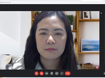 การเรียนการสอนออนไลน์
นักศึกษาระดับปริญญาโท