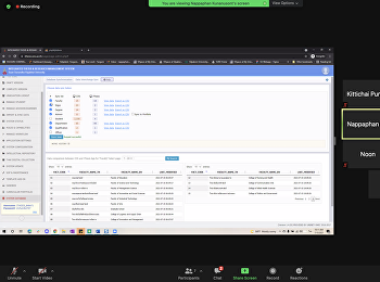 ประชุมติดตามความก้าวหน้าการติดตั้งระบบ
INTEGRATED THESIS & RESEARCH MANAGEMENT
SYSTEM. (iThesis) ครั้งที่ 2