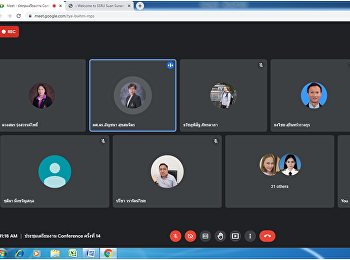 ประชุมบุคลากรทุกสังกัดของบัณฑิตวิทยาลัย
เพื่อเตรียมความพร้อมงานประชุมวิชาการและนำเสนอผลงานวิจัยระดับชาติและนานาชาติ
ครั้งที่ 14