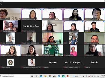 สาขาวิชาภาษาศาสตร์
จัดปฐมนิเทศนักศึกษาใหม่ 2564
(นักศึกษาต่างชาติ)