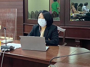 Meeting to convey indicators and project
budgets according to government action
plans Fiscal Year 2022