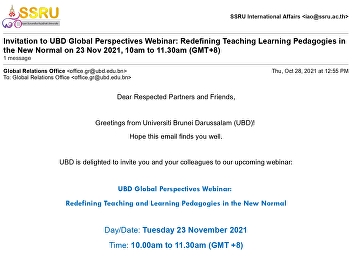 Webinar entitled 