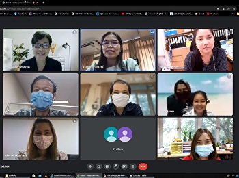 Meeting of the support personnel of all
affiliations of the Graduate School No.
6/2021