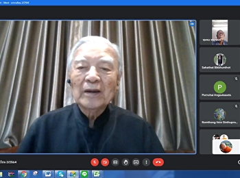 The atmosphere of online teaching for
the first day of the semester, December
11, 2021 Instructor : Professor Keerati
Boonjuea