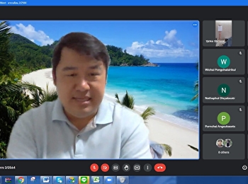 online teaching atmosphere On Saturday,
December 11, 2021 by Asst. Prof.
(Special) Dr. Anek Suwanbundit