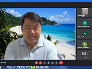 online teaching atmosphere On Saturday,
December 11, 2021 by Asst. Prof.
(Special) Dr. Anek Suwanbundit