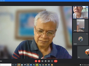 Online teaching atmosphere on December
19, 2021