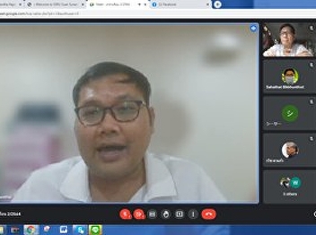 Online teaching atmosphere on January
16, 2022