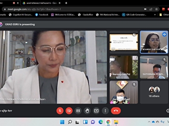 ประชุมคณะกรรมการอำนวยการบัณฑิตวิทยาลัย
ครั้งที่ 2/2565