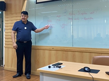 The teaching atmosphere is blended
online. and at the University by Asst.
Prof. (Special) Dr. Anek Suwanbundit