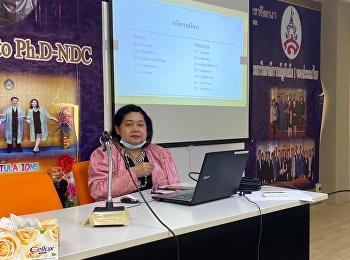 การจัดการเรียนการสอน
นักศึกษาระดับปริญญาโท วันเสาร์ ที่ 18
มิถุนายน 2565