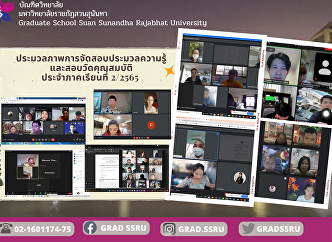 Compilation of photos of the preparation
of the Comprehensive Examination and
Qualification Examination for semester
2/2022