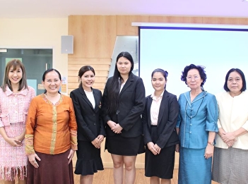 Thesis proposal examinations of Ms.
Sasitorn Pimkaew (Educational
Administration)